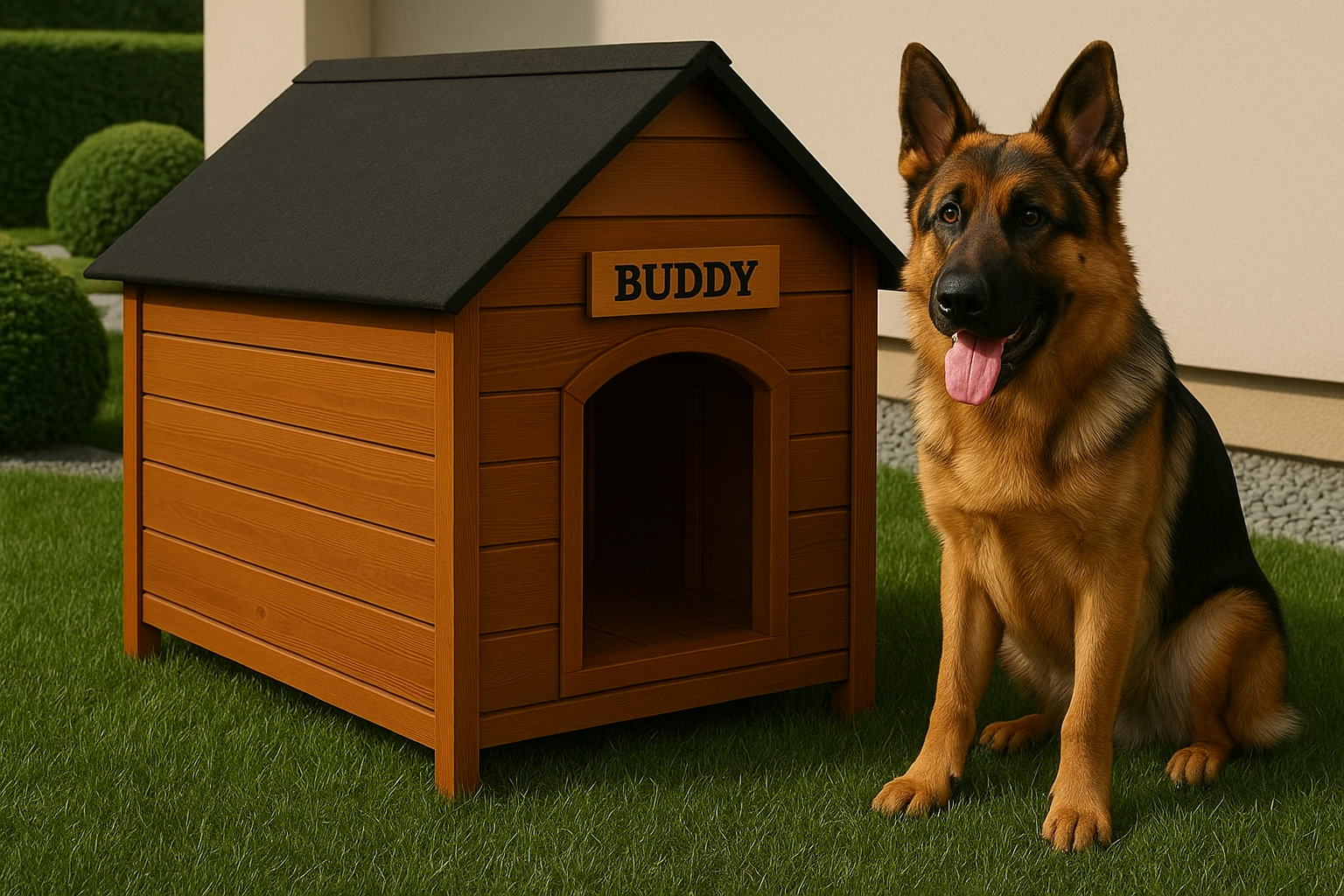 buda dla owczarka niemieckiego