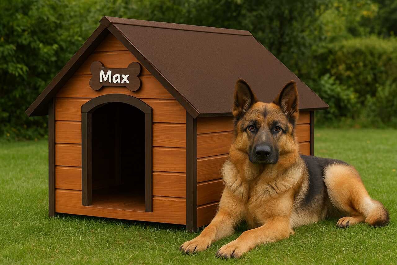 Buda dla psa ocieplana XL